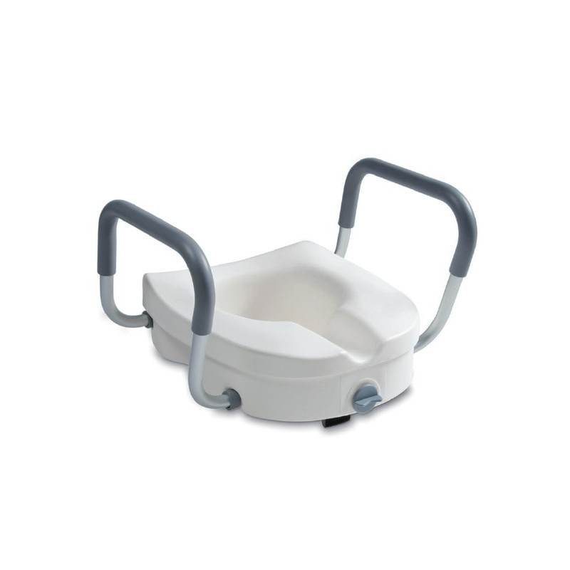 Înălțător WC cu înălțime 13 cm și mânere Moretti RP420